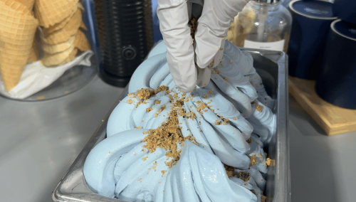 gelato cookie monster